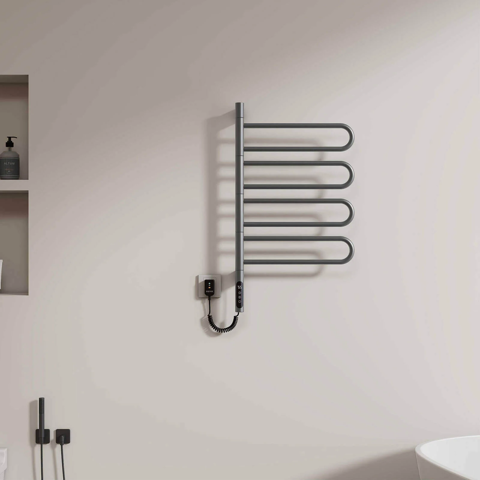 Compact Electric Towel Warmer